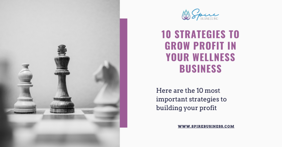 techniques to grow your profit in your wellness business