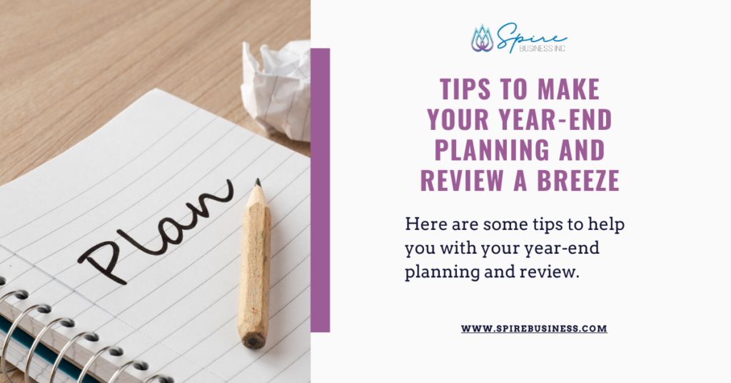 Have the best year ever by following our tips for year-end planning and review