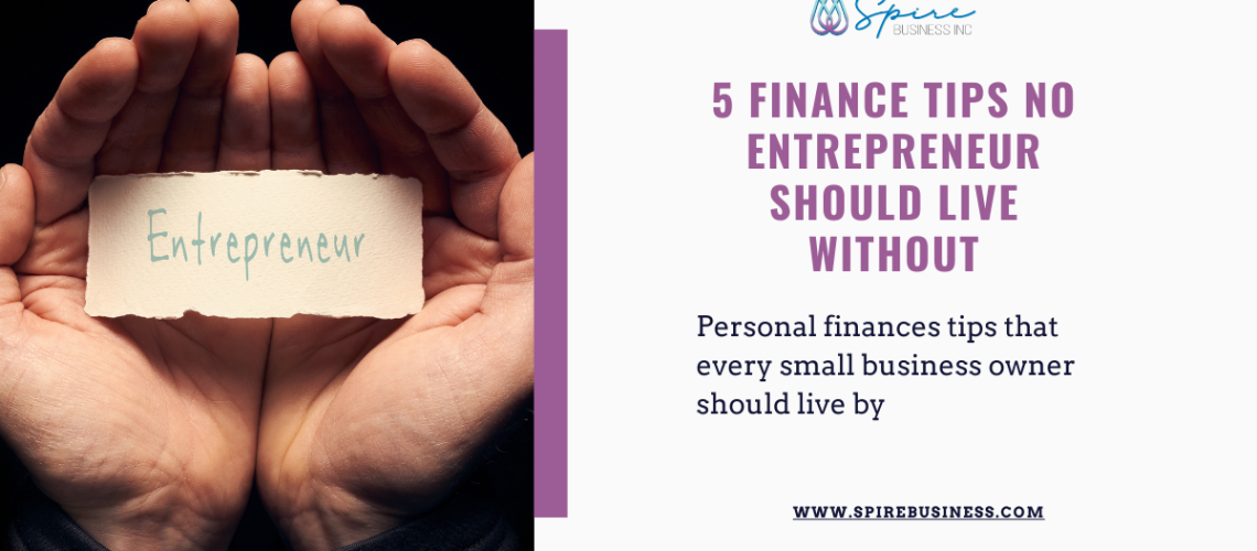 Financial tips for entrepreneur