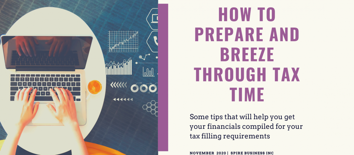 how to prepare and breeze through Tax time